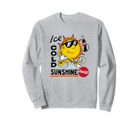 Coca-Cola Cartoon Ice Cold Sunshine Summer Drink Poster Sweatshirt