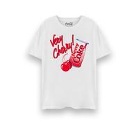 Coca Cola Cherry Coke Blanc Very Cherry T-shirt à manches courtes Femme