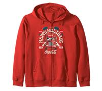Coca-Cola Christmas Always Ice Cold Happy Hollidays Poster Sweat à Capuche