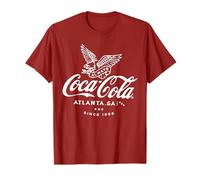 Coca-Cola Classic Eagle Always Banner Atlanta GA Since 1886 T-Shirt