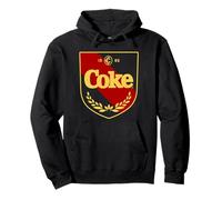 Coca-Cola Coke 1886 Shield Team Varsity Style Logo Sweat à Capuche