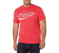 Coca Cola Coke Classic T-Shirt, Rouge HTR, S Homme