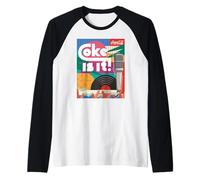 Coca-Cola Coke is It! Vintage Music Poster Manche Raglan