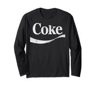 Coca-Cola Distressed Original Logo Manche Longue