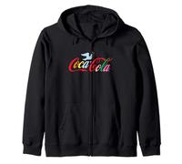 Coca-Cola Dove Rainbow Logo Text Sweat à Capuche