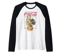 Coca-Cola Drink Coca-Cola The Pause That Refreshens Retro Manche Raglan