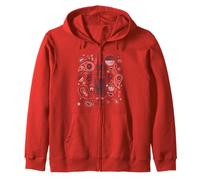 Coca-Cola Drink Coke Different Patterns Big Chest Poster Sweat à Capuche