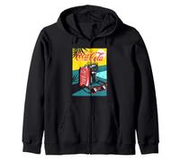 Coca-Cola Enjoy Coke by The Pool Big Chest Retro Poster Sweat à Capuche