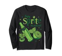 Coca-Cola Enjoy Sprite It's A Natural! Tart & Tingling Retro Manche Longue