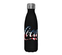 Coca-Cola Flag Logo Bouteille d'eau en acier inoxydable 500 ml Multicolore 500 ml