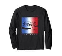 Coca-Cola Gradient American Flag Poster Manche Longue