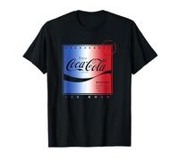 Coca-Cola Gradient American Flag Poster T-Shirt
