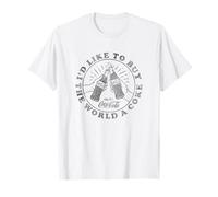 Coca-Cola I'd Like to Buy The World A Coke Circle Logo T-Shirt