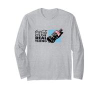 Coca-Cola It's The Real Thing Classic Retro Logo Manche Longue