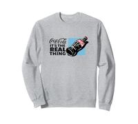 Coca-Cola It's The Real Thing Classic Retro Logo Sweatshirt