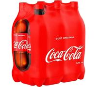 COCA COLA Original Pack de 6 x1,25 L