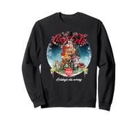 Coca Cola Père Noël au sapin de Noël Sweatshirt