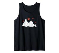Coca-Cola Polar Bears and Penguin Love Coke Big Chest Logo Débardeur