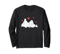 Coca-Cola Polar Bears and Penguin Love Coke Big Chest Logo Manche Longue