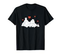 Coca-Cola Polar Bears and Penguin Love Coke Big Chest Logo T-Shirt