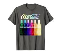 Coca Cola Rainbow Multi Bouteilles T-Shirt