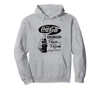 Coca Cola Retro Pause et rafraîchissement Sweat à Capuche