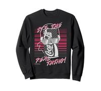 Coca-Cola Retro Real Thing Rock Out Can Graphic Sweatshirt Sweatshirt