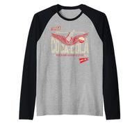 Coca-Cola Sign of Good Taste Wings Vintage Logo Manche Raglan