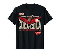 Coca-Cola Sign of Good Taste Wings Vintage Logo T-Shirt
