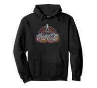 Coca-Cola Stained Glass Rainbow Floral Coke Bottle Sweat à Capuche
