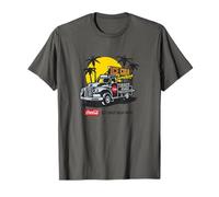 Coca-Cola Summer Truck Ice Cold Sunshine Beach Retro T-Shirt