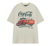 Coca-Cola - T-shirt manches courtes A MERRY CHRISTMAS - Femme (NS9638)