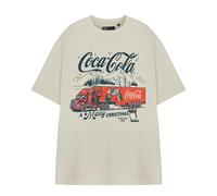 Coca-Cola - T-shirt manches courtes A MERRY CHRISTMAS - Femme (NS9703)