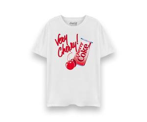 Coca-Cola - T-Shirt Very Cherry Cherry Coke - Femme (M) (Blanc)