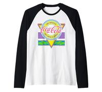 Coca-Cola The Official Soft Drink of Summer Retro Logo Manche Raglan