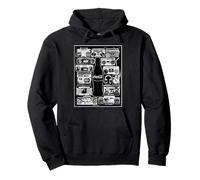 Coca-Cola The Pause That Refreshes Vintage Boombox Collage Sweat à Capuche