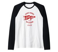 Coca-Cola Thirst Knows Flag ATL. GA No Season Classic Logo Manche Raglan