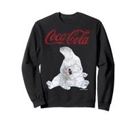 Coca-Cola Vintage Faded Pair of Polar Bears Sweatshirt Sweatshirt