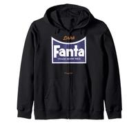 Coca-Cola Vintage Fanta Logo Drink Fanta Trade Mark Reg Sweat à Capuche