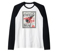 Coca-Cola You Can't Beat The Feeling World Tour Retro Poster Manche Raglan