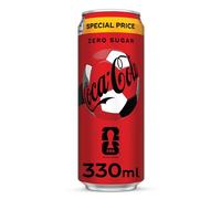 Coca-Cola Zero 24x330ml (Pack 24 Canettes)