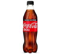COCA COLA - Zéro Bouteille 50Cl - ( Lot De 4 )