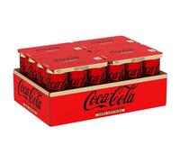 Coca-Cola Zéro sucre zéro caféine, toute la saveur de la formule Coca-Cola sans calories et sans caféine, canette 100 % recyclable - 24 canettes de 330 ml