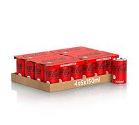 Coca-Cola Zero Zuccheri Zero Calorie mini latine 4 x 6 x 150 ml (24 lattine)