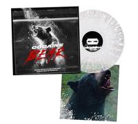 Cocaine Bear/Vinyle Cristal Clair avec Eclaboussures Blanches 180gr