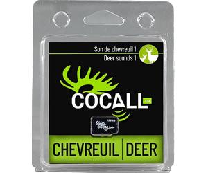 COCALL Carte son de cerf pour la chasse - Carte #1 (comprend 6 sons de cerf différents) - Carte Micro SD pour Cocall 2X - Réplique de vrais sons de cerf mâles et femelles