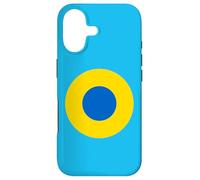 Cocarde d'avion Bleu et Jaune de l'armée de l'air ukrainienne Coque pour iPhone 17