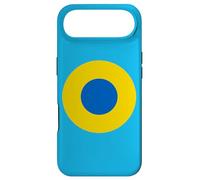 Cocarde d'avion Bleu et Jaune de l'armée de l'air ukrainienne Coque pour iPhone Air