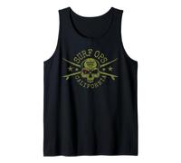 Cocarde Verte Surf Ops California Army Débardeur