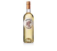 COCCHI - Americano Bianco - Apéritif à base de Vin - 16,5% Alcool - Origine : Italie/Piémont - Notes d'orange et dépices - A déguster pur ou en cocktail - 75 cl (Lot de 6)